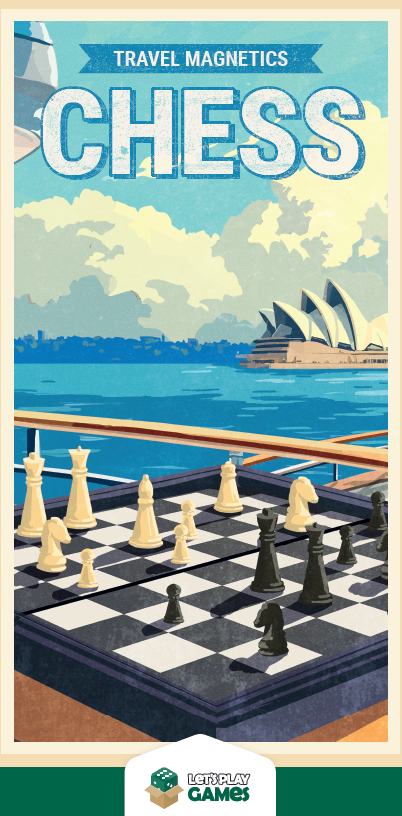 LPG Classics Travel Magnetics Chess 20 cm