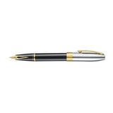 Sheaffer Legacy Fine Fountain Pen Black Chrome 14K Gold Trim
