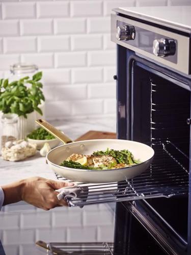 GreenPan Padova 2 Piece PFAS Free Frypan 26/30cm Cream