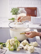 GreenPan Padova PFAS Free Casserole 24cm/4.71L Cream