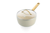 GreenPan Padova PFAS Free Saucepan 18cm/2.01L Cream