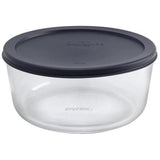 Pyrex Simply Store 7 Cup Round Blue Lid