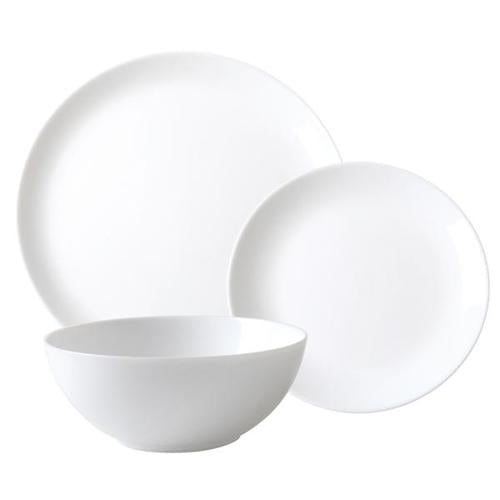 Wiltshire White Coupe 12 Piece Dinner Set