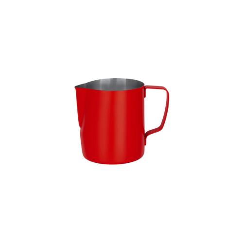 Brew Milk Frothing Jug S/S 600ml Powder Coat Red