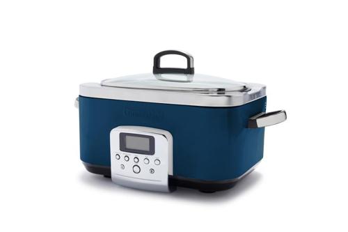 GreenPan Slow Cooker 6L PFAS Free - Oxford Blue