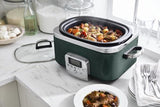 GreenPan Slow Cooker 6L PFAS Free - Pine Green