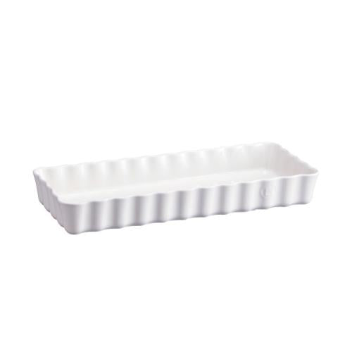 Emile Henry Slim Rectangular Tart Dish - Flour