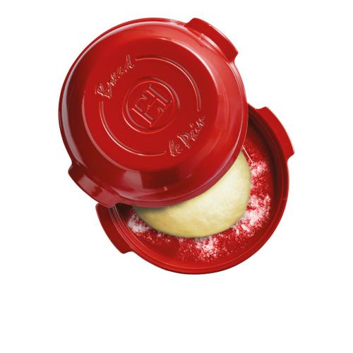 Emile Henry Round Bread Baker - Burgundy