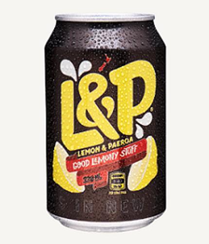 L&P Cans 330ml Pack of 24 - L & P