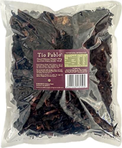 Hibiscus Flower Dried GF DF 500g - Tio Pablo