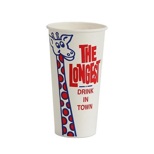 Cups Longest Milkshake 800ml Pack of 25 - Huhtamaki