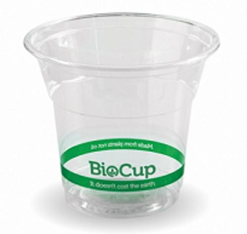 Cups Bioplastic Clear 150ml Pack of 100 - Biopak