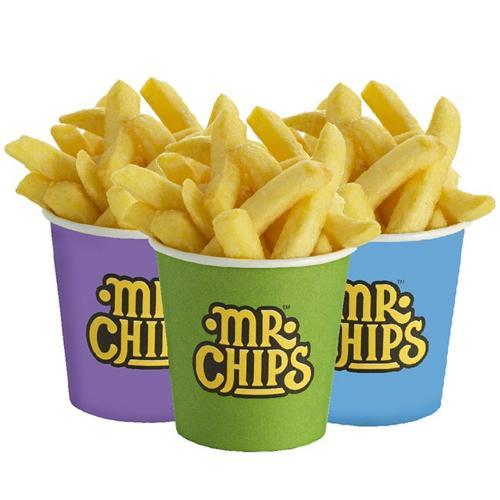 Cups Hot Chip Pack of 1000 - Mr Chips