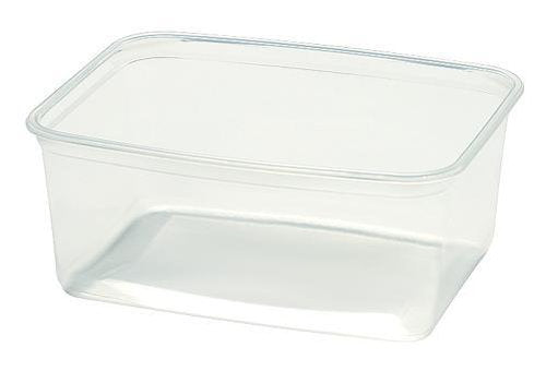 Food Containers Trays Clear 1200ml Pack of 35 - Huhtamaki