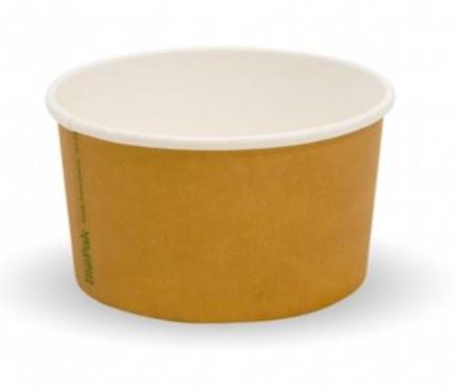 Cups Ice Cream Paper Kraft 90ml Pack of 50 - Biopak