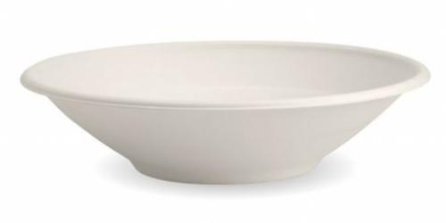 Bowls Biocane White 24oz Pack of 50 - Biopak