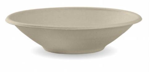 Bowls Biocane Natural 24oz Pack of 50 - Biopak