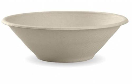 Bowls Biocane Natural 32oz Pack of 50 - Biopak