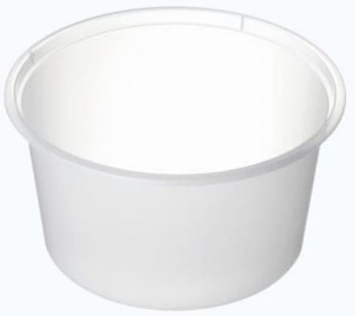 Food Containers Round Freezer Grade Clear 440ml Pack of 50 - Bonson