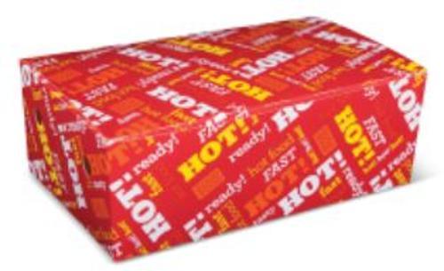 Boxes Snack 200x115x70mm Large Printed Pack of 50 - Detpak