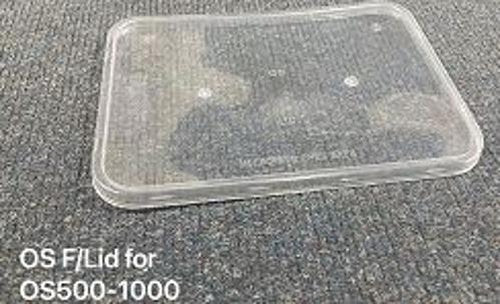 Lids Flat Clear Fit Os500/1000 Pack of 500 - Osp