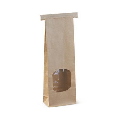 Bags W/Window Tin-Tie Small Pack of 500 - Detpak