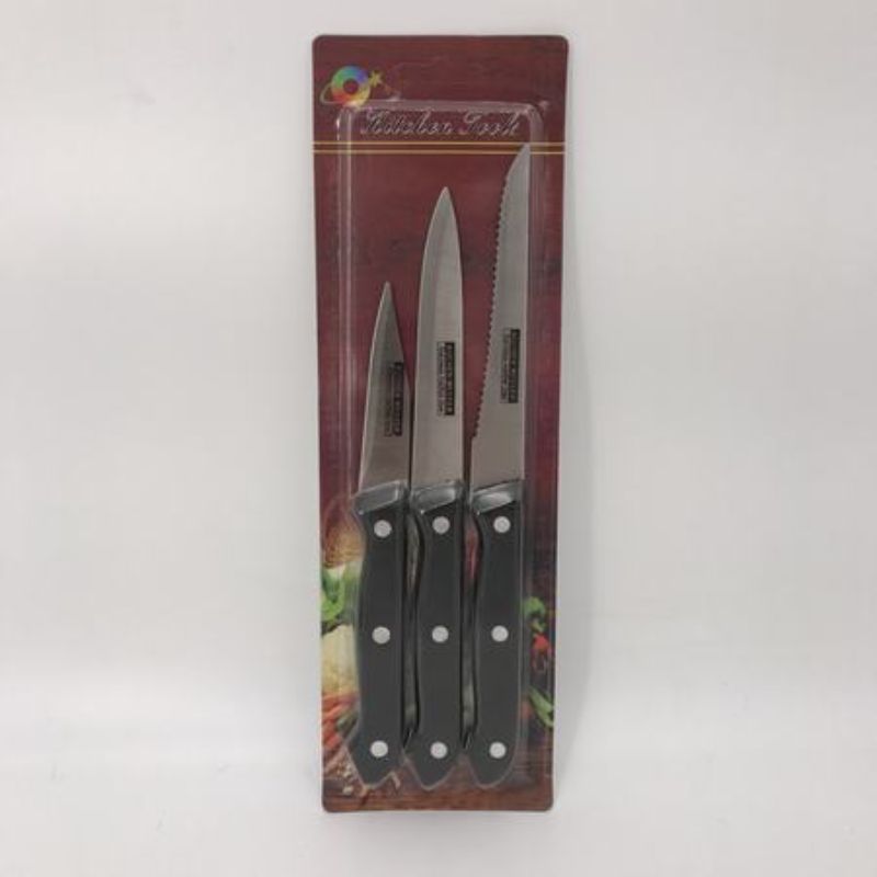 Knife - 3pc Set (12 Sets)