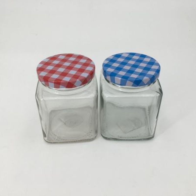 Glass Bottle with Lid - 250ML (Set of 12 Assorted)