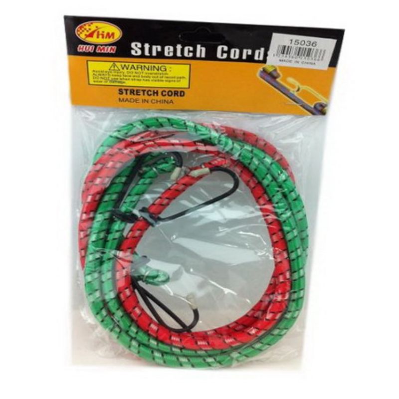 Durable 100cm stretch cords in a pack of 12 for versatile bundling, securing, and organizing tasks efficiently.