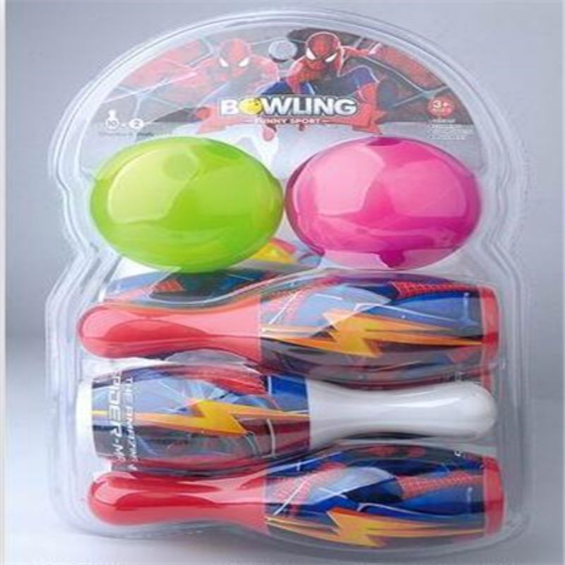 Bowling Set - Spiderman 1 (6 Sets)