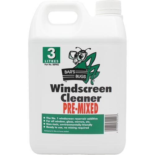 Bar's Bugs Windscreen Cleaner Premixed 3L