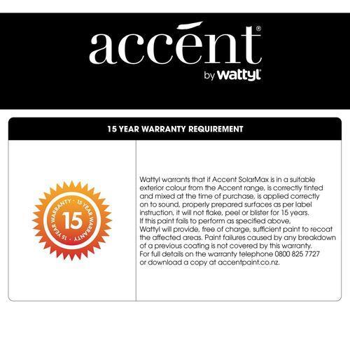 Accent Semi-Gloss Exterior Paint 1L White