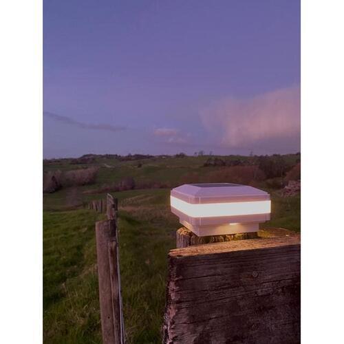 Vectral Solar Post Cap 300 Lumens White