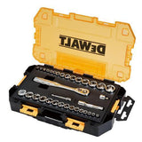 DeWALT 1/4 & 3/8 Drive Metric/SAE Socket Set 34 Piece