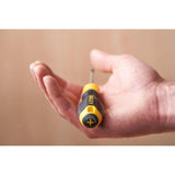 Stanley Cushion Slotted Screwdriver #1 X 75mm
