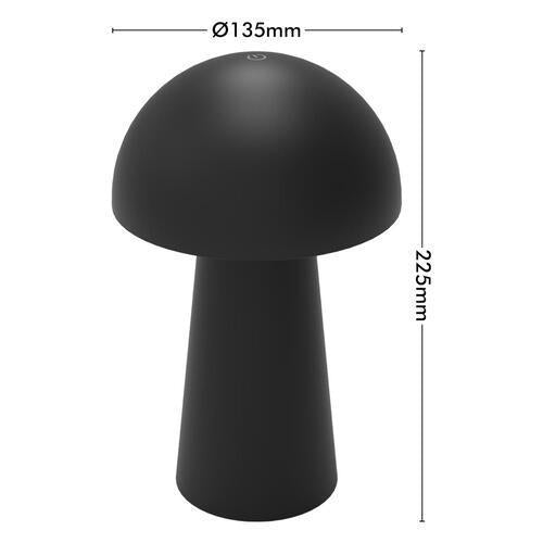 Nouveau Portobella LED Table Lamp MTBL062BLK