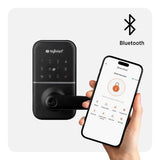 Sylvan Electronic Smart Lever Handle Black Finish