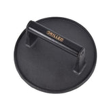 Grilled Cast Iron Burger Press