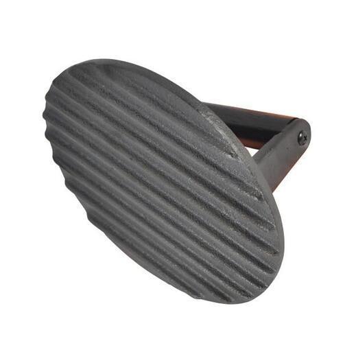 Grilled Cast Iron Burger Press