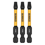 DeWALT Elite 57mm T25 TORX Screwdriver Bit 3 Pack of 3