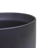 Bloom Indoor Adelle Pot And Saucer 6cm Black