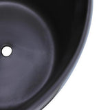 Bloom Indoor Adelle Pot And Saucer 6cm Black