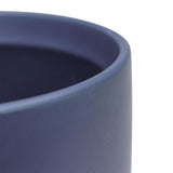 Bloom Indoor Adelle Pot And Saucer 18cm Blue