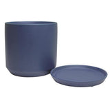 Bloom Indoor Adelle Pot And Saucer 18cm Blue