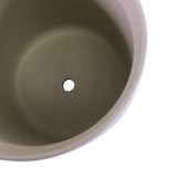 Bloom Indoor Adelle Pot And Saucer 12cm Taupe