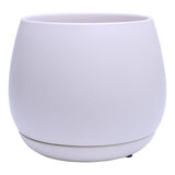 Bloom Indoor Addie Pot And Saucer 9cm White