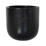 STONELEIGH & ROBERSON Egg Terrazzo Pot M Black