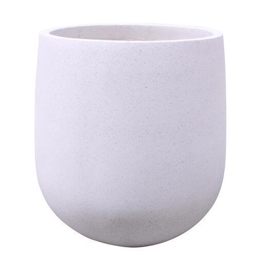 STONELEIGH & ROBERSON Tall Tulip Pot Small White