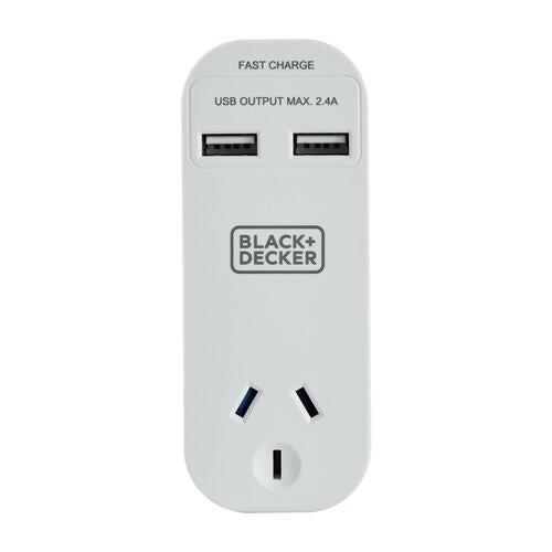 Black+Decker Single Adaptor