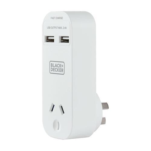Black+Decker Single Adaptor
